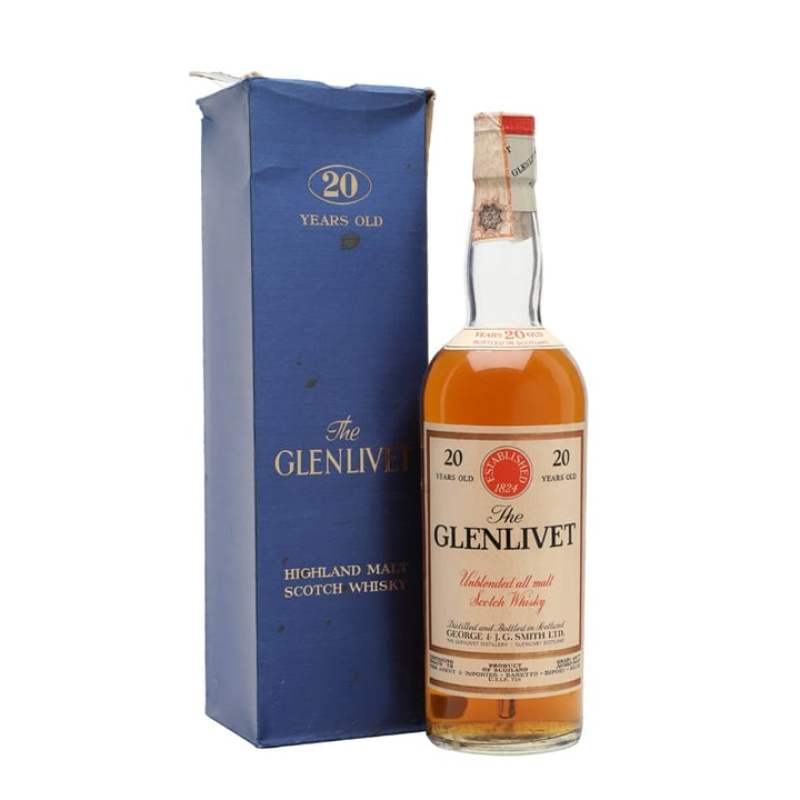 Distillery 20 Year Old – Glenlivet 20 Year Old / Bot.1960s Speyside Single Malt Scotch Whisky (Speyside) | N/A% ABV, 700ml – Buy Now