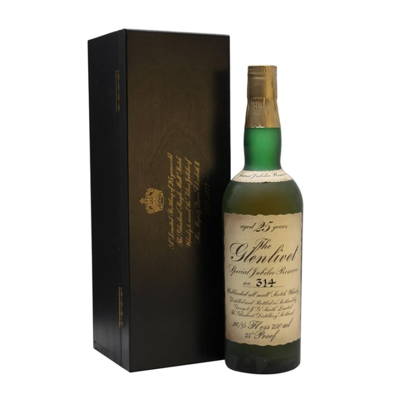 Distillery 25 Year Old – Glenlivet 25 Year Old / Silver Jubilee Speyside Whisky (Speyside) | N/A% ABV, 700ml – Buy Now