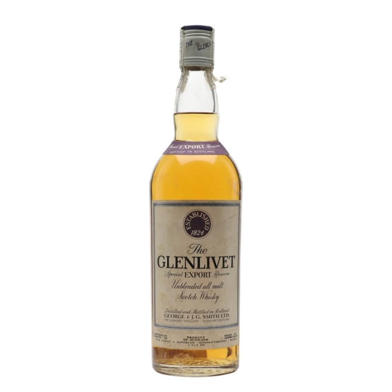Glenlivet Special Export Reserve / Bot.1970s Speyside Single Malt Scotch Whisky