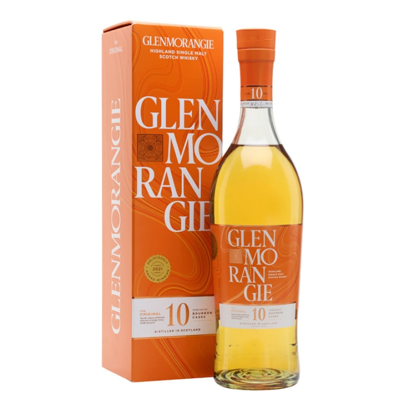 Glenmorangie 10 Year Old The Original / Gift Box Highland Single Malt Scotch Whisky