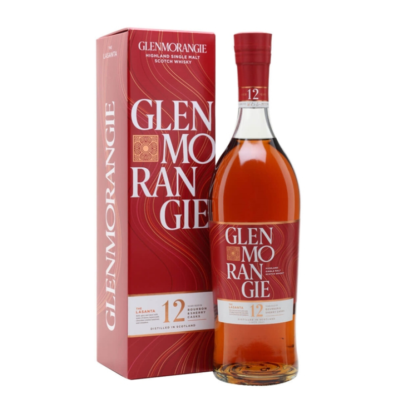 Distillery 12 Year Old – Glenmorangie Lasanta 12 Year Old / Sherry Cask Finish Highland Whisky (Highland) | N/A% ABV, 700ml – Buy Now