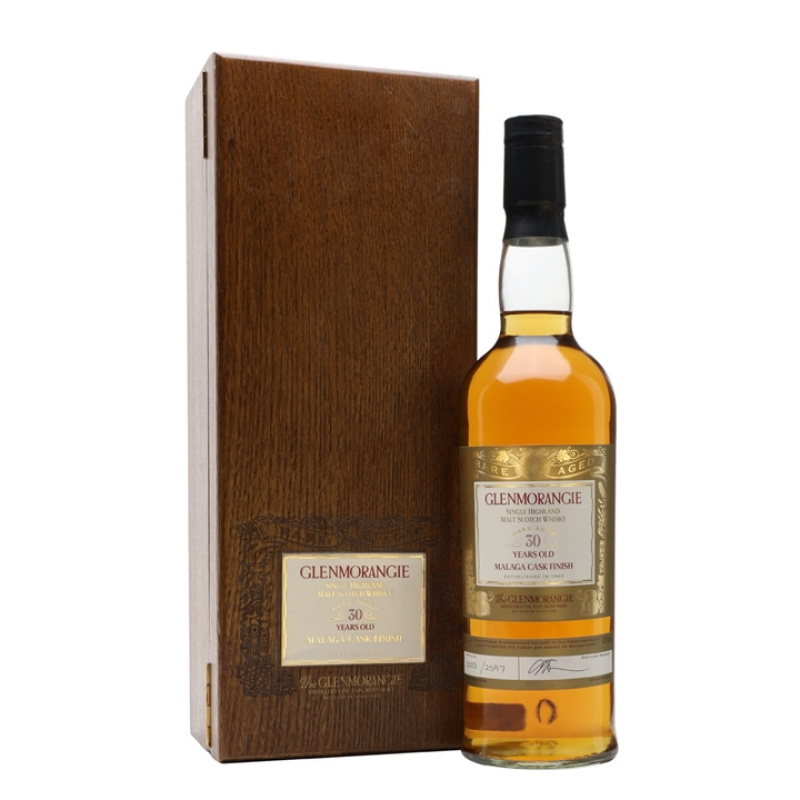 Distillery 30 Year Old – Glenmorangie 30 Year Old / Malaga Finish Highland Whisky (Highland) | N/A% ABV, 700ml – Buy Now