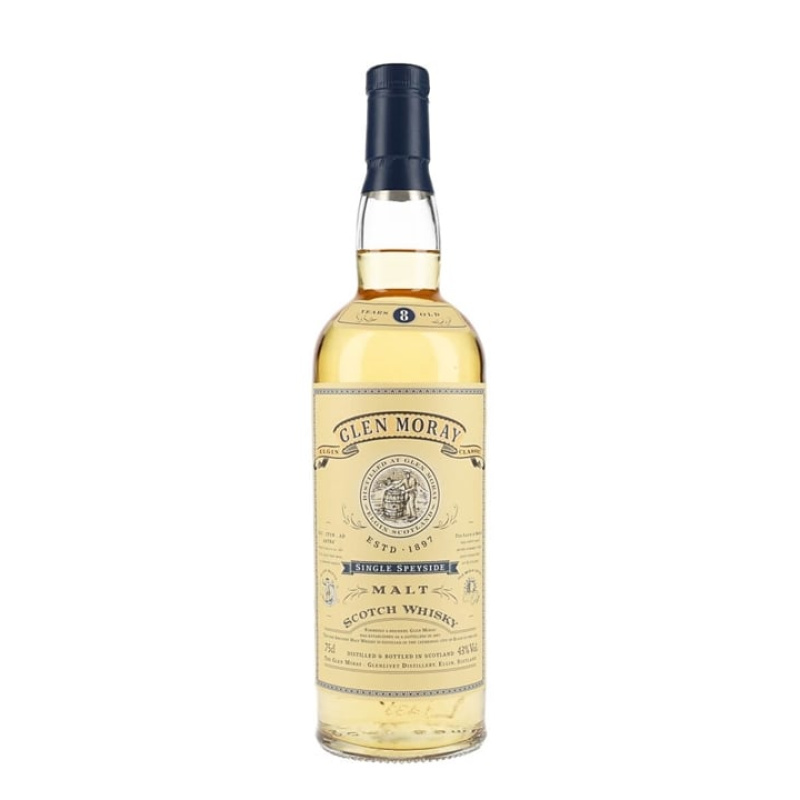 Distillery 8 Year Old – Glen Moray 8 Year Old / Bot.1990s Speyside Single Malt Scotch Whisky (Speyside) | N/A% ABV, 700ml – Buy Now