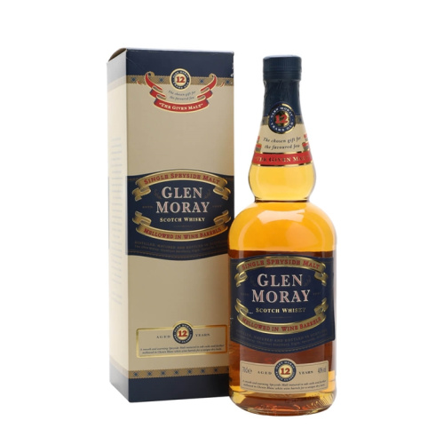 Distillery 12 Year Old – Glen Moray 12 Year Old / Wine Cask Mellowed Speyside Whisky (Speyside) | N/A% ABV, 700ml – Buy Now