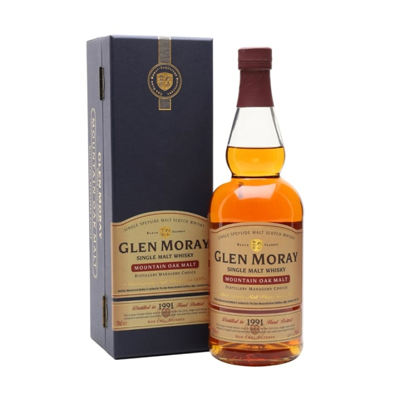Distillery NAS Year Old – Glen Moray 1991 / Mountain Oak Malt Speyside Single Malt Scotch Whisky (Speyside) | N/A% ABV, 700ml – Buy Now