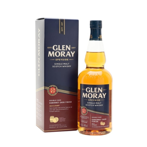 Glen Moray Cabernet Cask Finish Speyside Single Malt Scotch Whisky