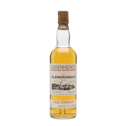 Glendronach 1970 / Cask #25 / Cadenhead's Highland Single Malt Scotch Whisky