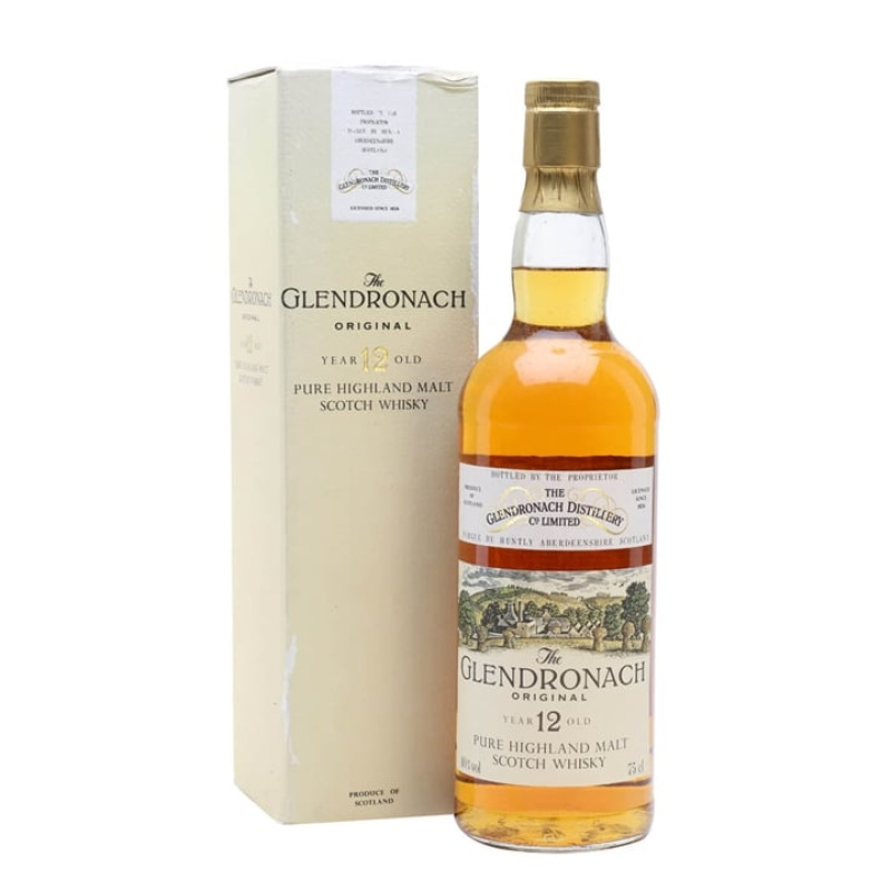 Distillery 12 Year Old – Glendronach 12 Year Old / Original / Bot.1980s Highland Whisky (Highland) | N/A% ABV, 700ml – Buy Now