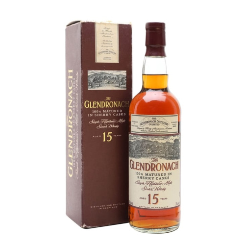 Distillery 15 Year Old – Glendronach 15 Year Old / Sherry Cask / Bot.2000s Highland Whisky (Highland) | N/A% ABV, 700ml – Buy Now