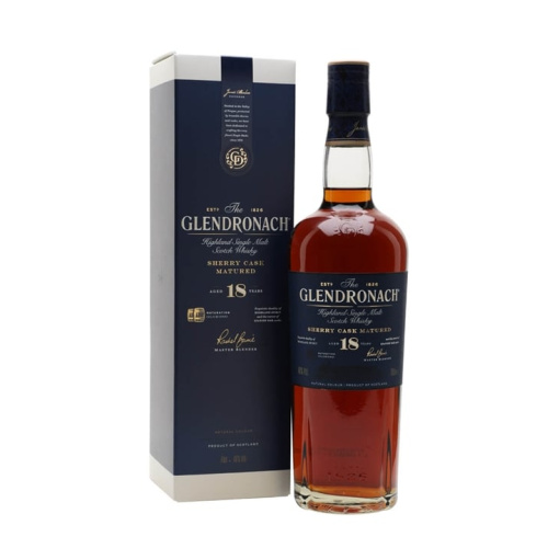 Distillery 18 Year Old – Glendronach 18 Year Old / Sherry Cask Matured Highland Whisky (Highland) | N/A% ABV, 700ml – Buy Now