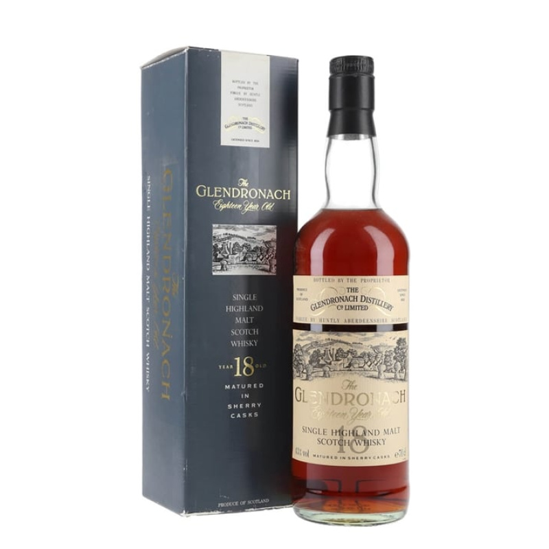 Distillery 18 Year Old – Glendronach 1974 / 18 Year Old / Sherry Cask Highland Whisky (Highland) | N/A% ABV, 700ml – Buy Now