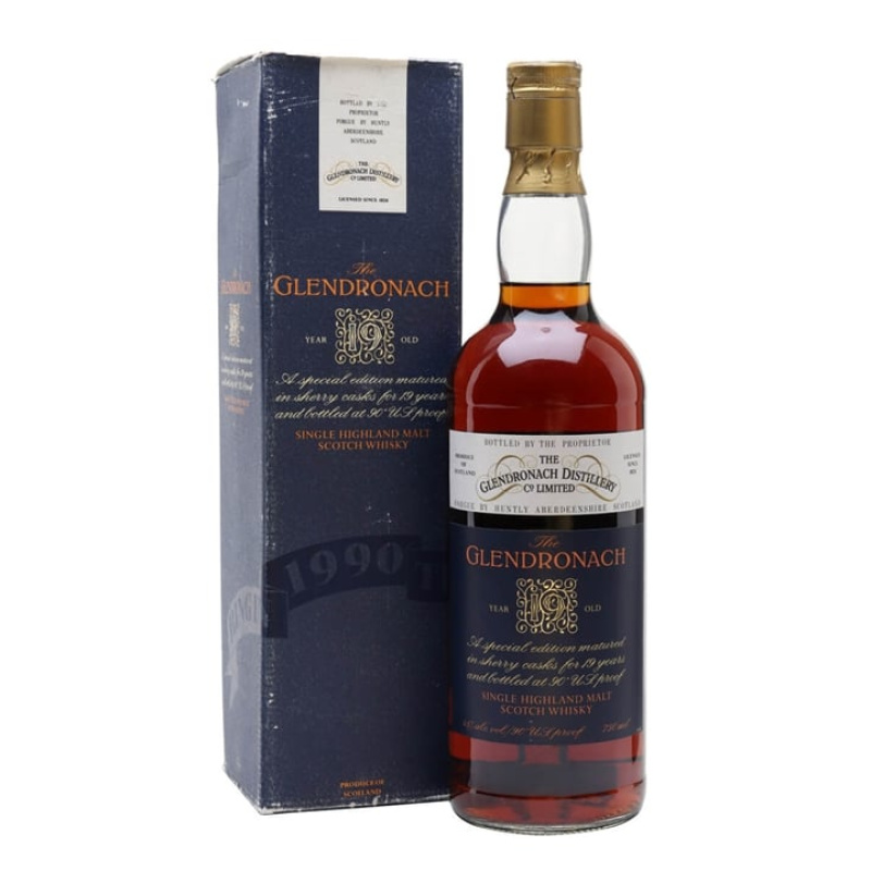 Distillery 19 Year Old – Glendronach 19 Year Old / Sherry Cask Highland Whisky (Highland) | N/A% ABV, 700ml – Buy Now