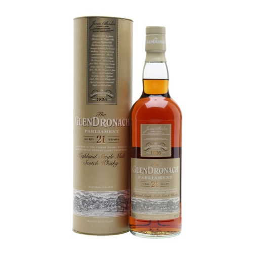 Glendronach 21 Year Old Parliament / Sherry Cask Highland Single Malt Scotch Whisky