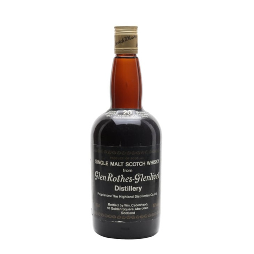 Distillery 20 Year Old – Glenrothes 1967 / 20 Year Old / Sherry Cask / Cadenhead's Speyside Whisky (Speyside) | N/A% ABV, 700ml – Buy Now