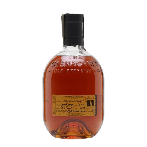 Glenrothes 1978 / Bot.1999 Speyside Single Malt Scotch Whisky