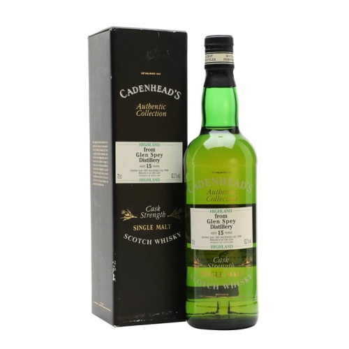 Distillery 15 Year Old – Glen Spey 1981 / 15 Year Old / Cadenhead's Speyside Whisky (Speyside) | N/A% ABV, 700ml – Buy Now