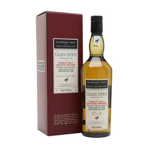Distillery NAS Year Old – Glen Spey 1996 Managers' Choice Speyside Single Malt Scotch Whisky (Speyside) | N/A% ABV, 700ml – Buy Now