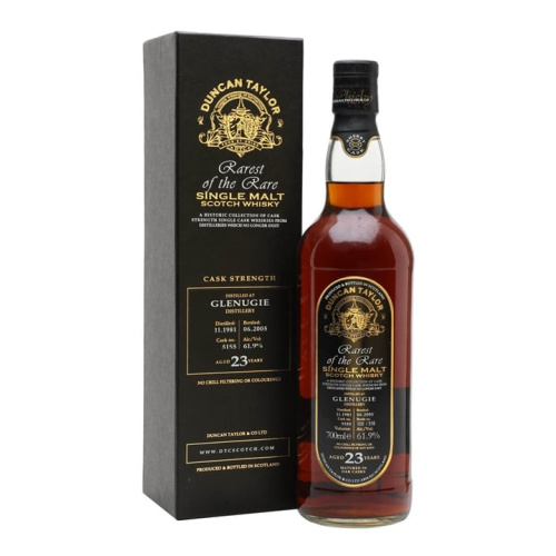 Distillery 23 Year Old – Glenugie 1981 / 23 Year Old / Sherry Cask #5155 / Duncan Taylor Highland Whisky (Highland) | N/A% ABV, 700ml – Buy Now