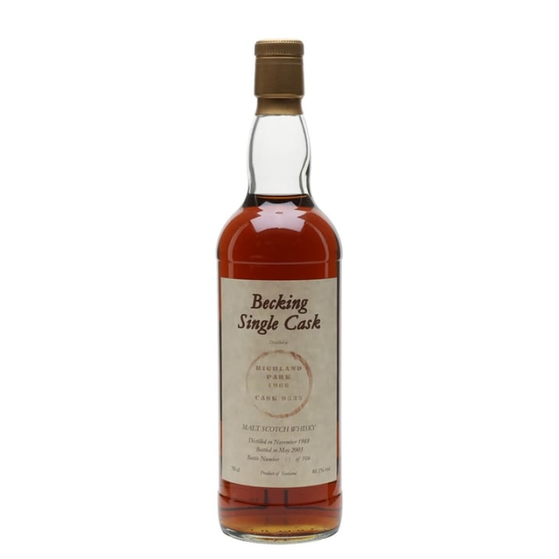 Distillery 34 Year Old – Highland Park 1968 / 34 Year Old / Becking AG Island Whisky (Highland) | N/A% ABV, 700ml – Buy Now