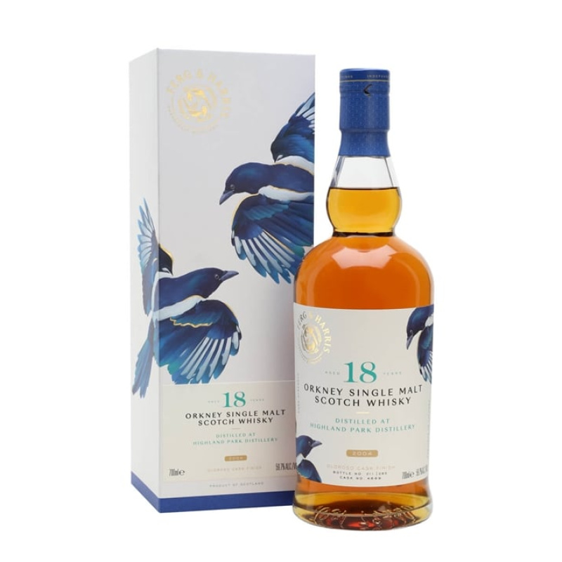 Distillery 18 Year Old – Highland Park 2004 / 18 Year Old / Oloroso Finish / Ferg and Harris Island Whisky (Highland) | N/A% ABV, 700ml – Buy Now