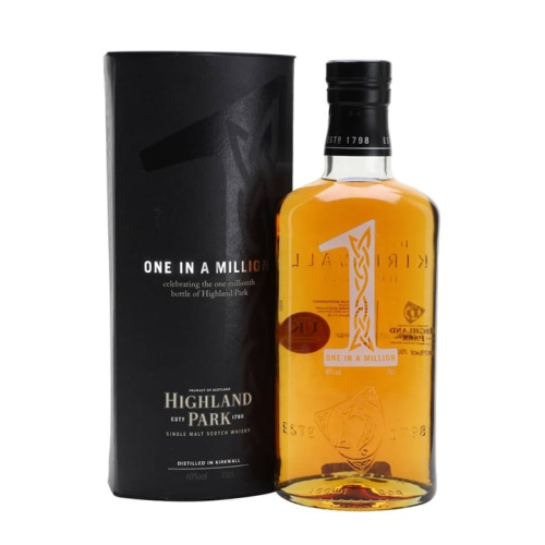 Highland Park 12 Year Old / One In A Million Single Malt Scotch Whisky