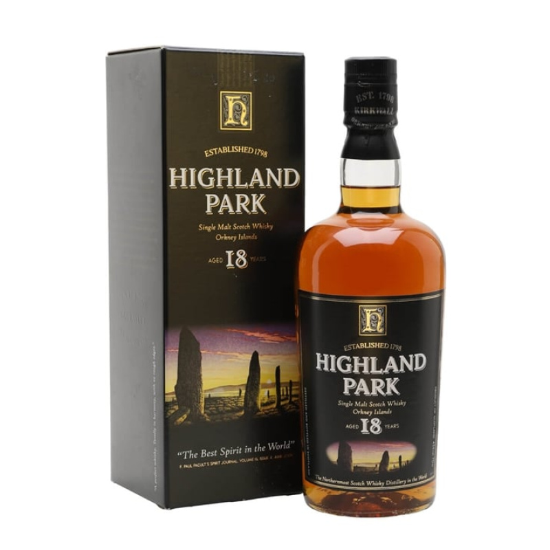 Distillery 18 Year Old – Highland Park 18 Year Old / Bot.1990s Island Single Malt Scotch Whisky (Highland) | N/A% ABV, 700ml – Buy Now