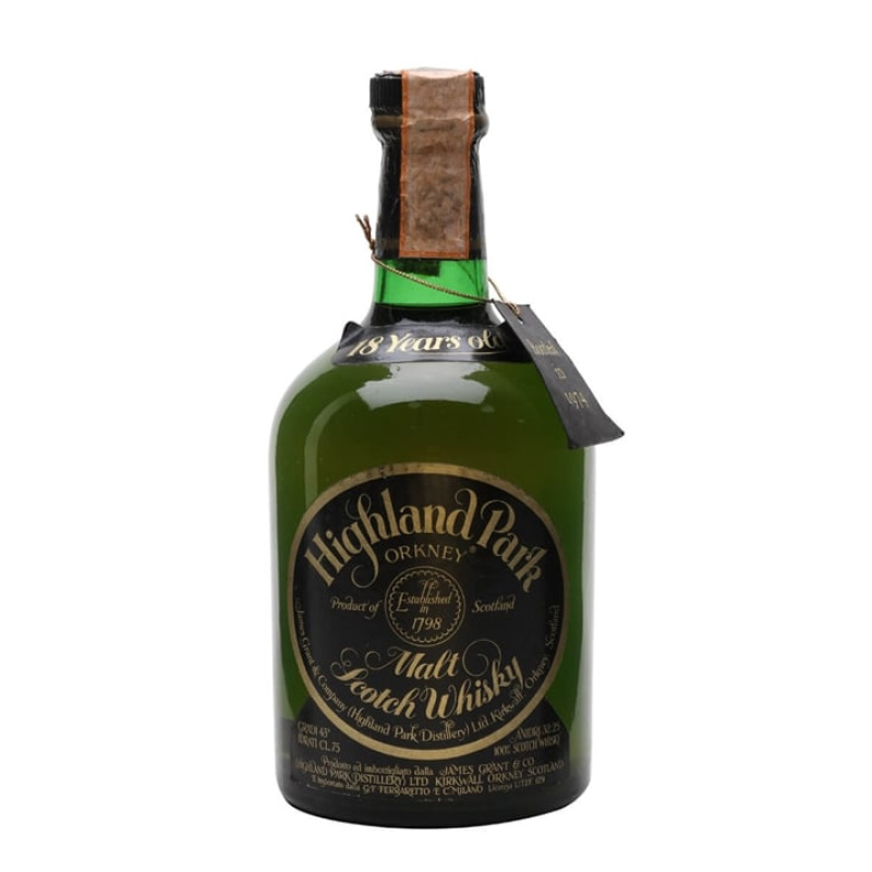 Distillery 18 Year Old – Highland Park 1956 / 18 Year Old / Bot.1974 Island Whisky (Highland) | N/A% ABV, 700ml – Buy Now