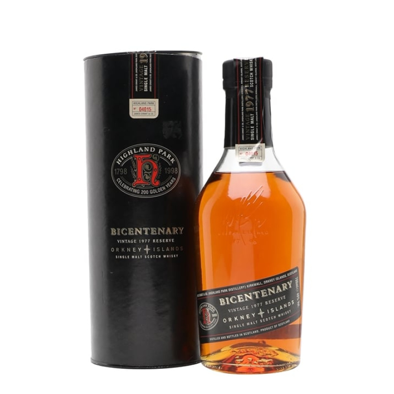 Distillery 21 Year Old – Highland Park 1977 / 21 Year Old / Bicentenary Island Whisky (Highland) | N/A% ABV, 700ml – Buy Now