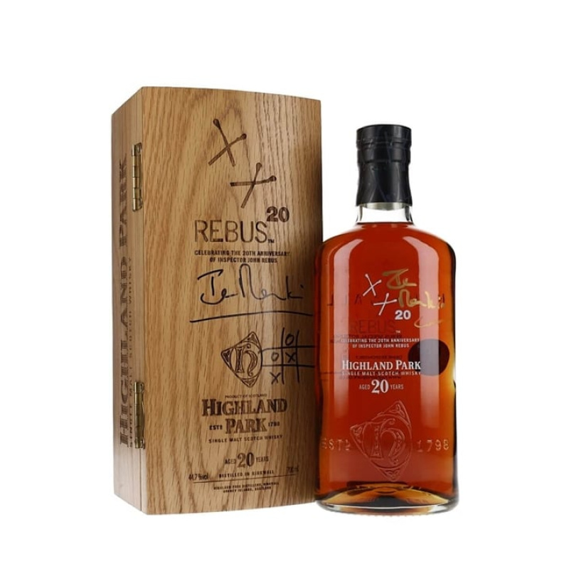 Highland Park 20 Year Old / Rebus 20th Anniversary Single Malt Scotch Whisky