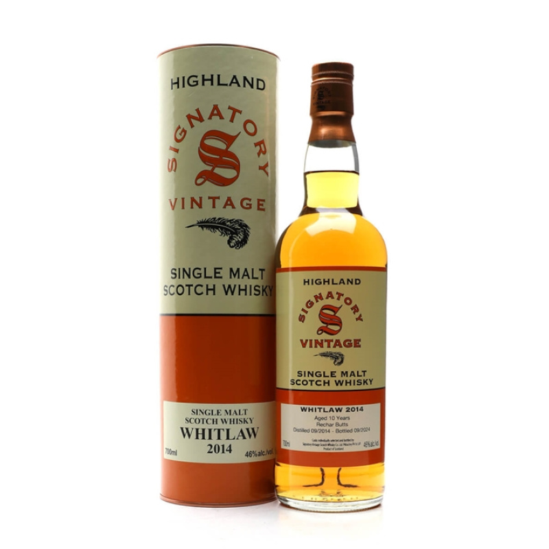 Distillery 10 Year Old – Whitlaw (Highland Park) 2014 / 10 Year Old / Sherry Cask / Signatory Island Whisky (Highland) | N/A% ABV, 700ml – Buy Now