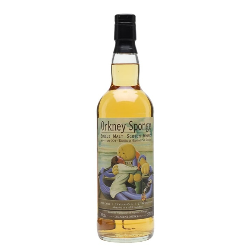 Highland Park 1998 / 23 Year Old / Orkney Sponge Edition 1 / Whisky Sponge Single Malt Scotch Whisky