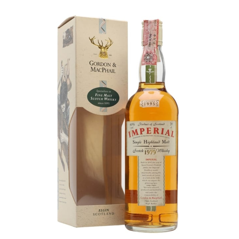 Imperial 1979 / Bot.1995 / Gordon & Macphail Speyside Single Malt Scotch Whisky