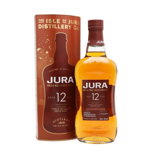 Distillery 12 Year Old – Jura 12 Year Old Island Single Malt Scotch Whisky (Island) | N/A% ABV, 700ml – Buy Now
