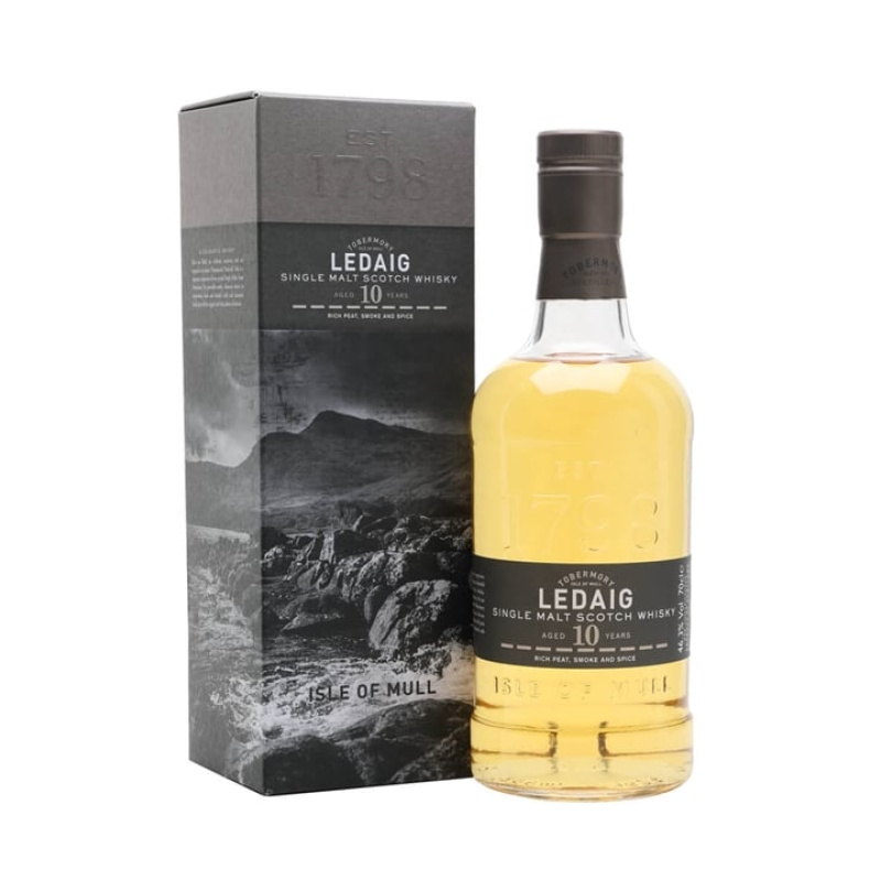 Distillery 10 Year Old – Ledaig 10 Year Old Island Single Malt Scotch Whisky (Island) | N/A% ABV, 700ml – Buy Now