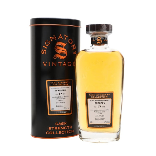Distillery 12 Year Old – Longmorn 2012 / 12 Year Old / Bourbon Cask 921 / Signatory Speyside Whisky (Speyside) | N/A% ABV, 700ml – Buy Now