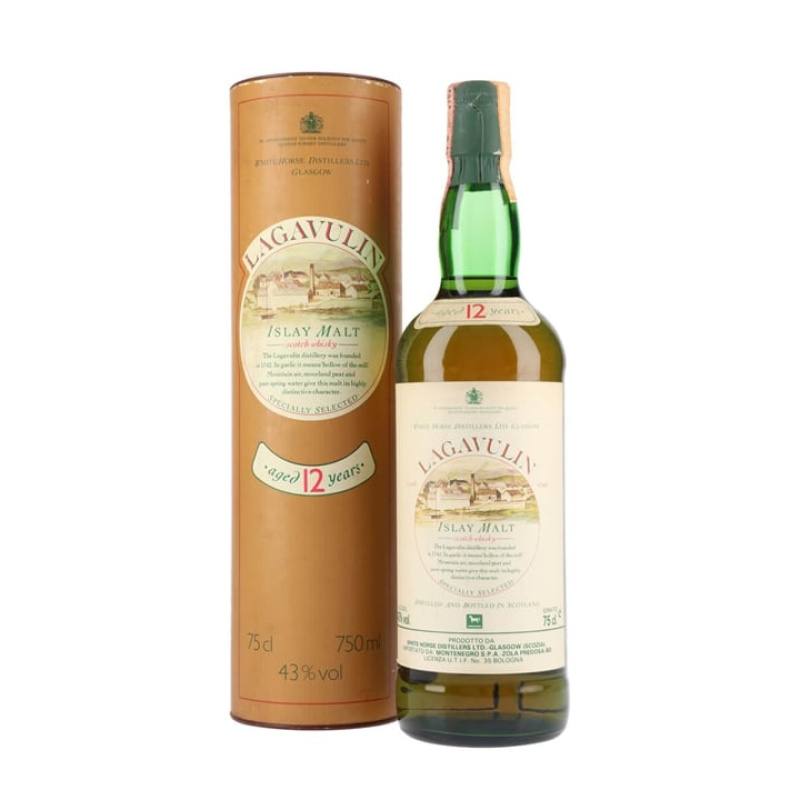 Distillery 12 Year Old – Lagavulin 12 Year Old / Bot.1980s Islay Single Malt Scotch Whisky (Islay) | N/A% ABV, 700ml – Buy Now