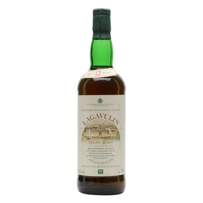 Distillery 12 Year Old – Lagavulin 12 Year Old / Bot.1980s Islay Single Malt Scotch Whisky (Islay) | N/A% ABV, 700ml – Buy Now