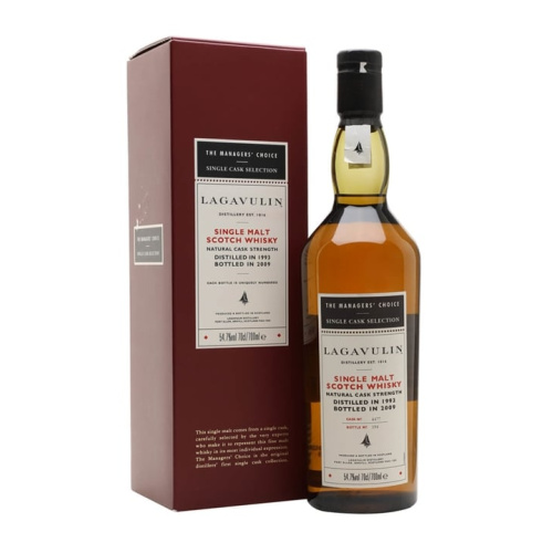 Distillery 15 Year Old – Lagavulin 1993 / 15 Year Old / Managers Choice / Sherry Cask Islay Whisky (Islay) | N/A% ABV, 700ml – Buy Now
