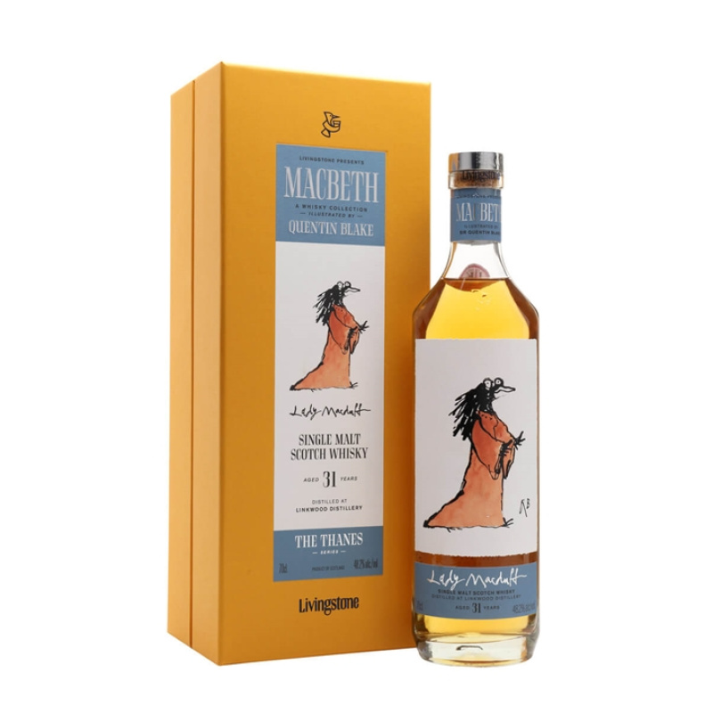 Linkwood 31 Year Old / Lady Macduff / Thanes Series / Macbeth Act One Speyside Single Malt Scotch Whisky