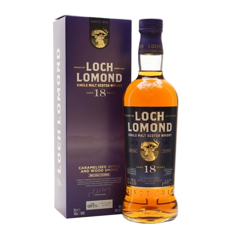 Distillery 18 Year Old – Loch Lomond 18 Year Old Highland Single Malt Scotch Whisky (Highland) | N/A% ABV, 700ml – Buy Now