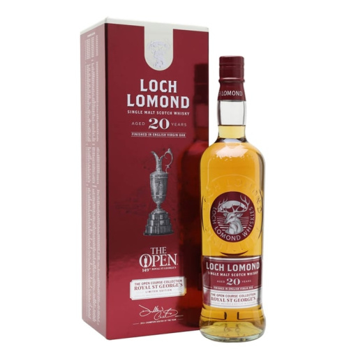Loch Lomond 20 Year Old / Royal St George's Open Course Collection Highland Single Malt Scotch Whisky