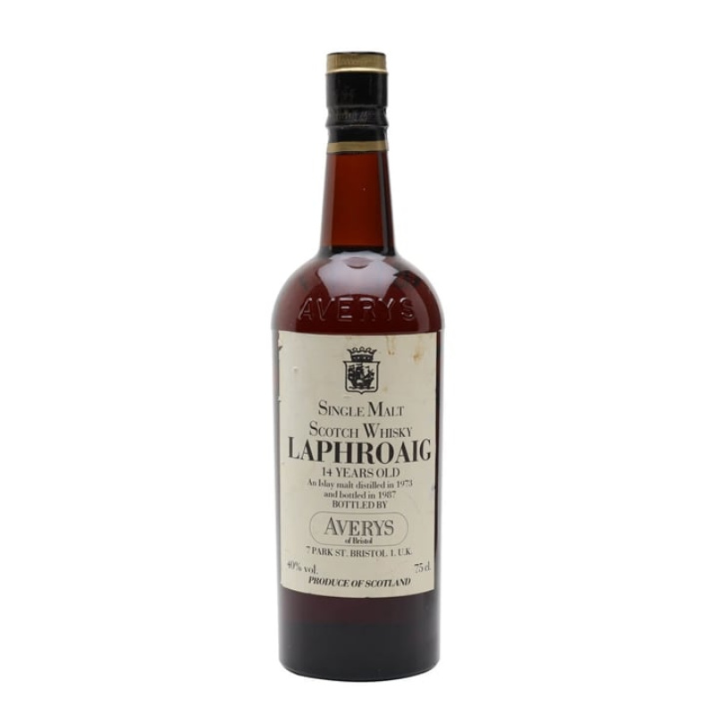 Distillery 14 Year Old – Laphroaig 1973 / 14 Year Old / Averys Islay Single Malt Scotch Whisky (Islay) | N/A% ABV, 700ml – Buy Now