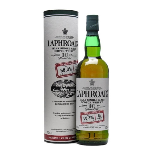 Distillery 10 Year Old – Laphroaig 10 Year Old Cask Strength / Batch 002 / Bot.2010 Islay Whisky (Islay) | N/A% ABV, 700ml – Buy Now