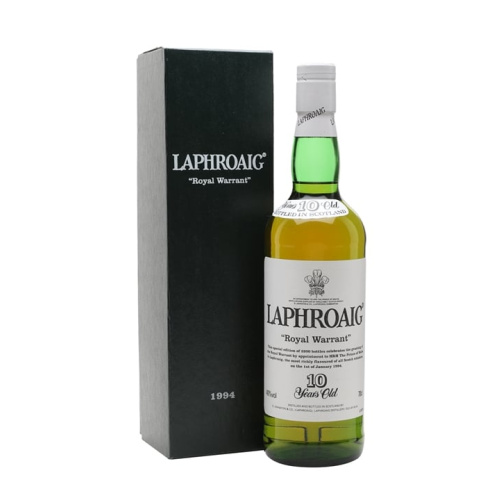 Distillery 10 Year Old – Laphroaig 10 Year Old Royal Warrant / Bot.1994 Islay Whisky (Islay) | N/A% ABV, 700ml – Buy Now