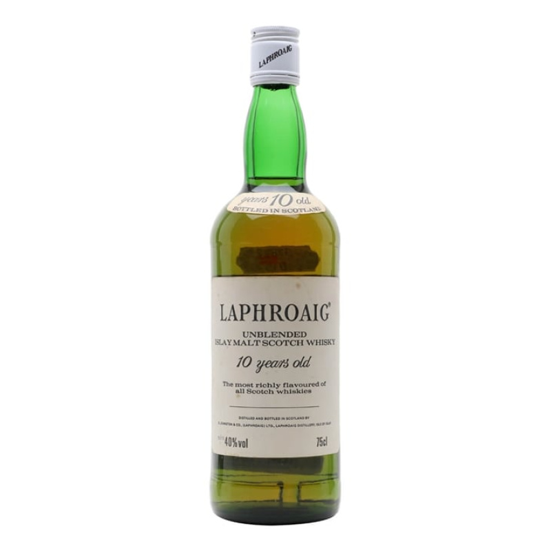 Distillery 10 Year Old – Laphroaig 10 Year Old / Bot.1980s Islay Single Malt Scotch Whisky (Islay) | N/A% ABV, 700ml – Buy Now