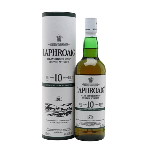 Distillery 10 Year Old – Laphroaig 10 Year Old / Cask Strength / Batch 015 / Bot.2021 Islay Whisky (Islay) | N/A% ABV, 700ml – Buy Now