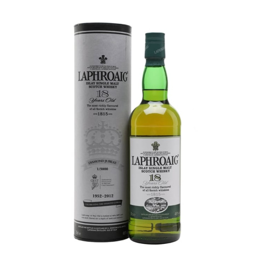 Laphroaig 18 Year Old / Queen's Diamond Jubilee Edition Islay Single Malt Scotch Whisky