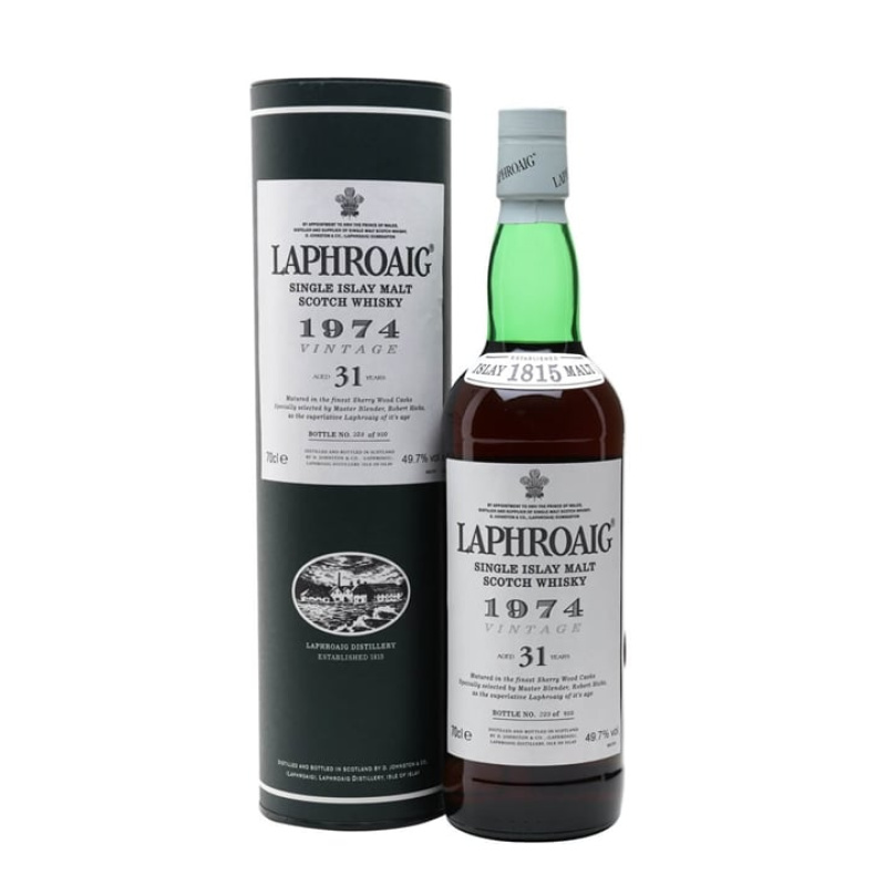 Distillery 31 Year Old – Laphroaig 1974 / 31 Year Old / Sherry Cask Islay Whisky (Islay) | N/A% ABV, 700ml – Buy Now