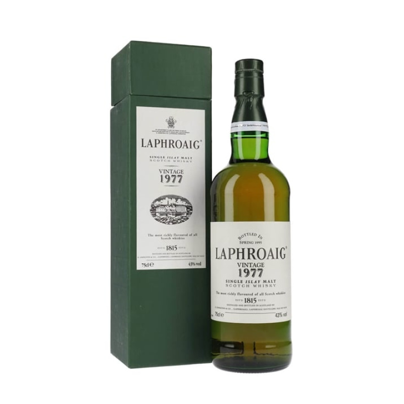 Distillery NAS Year Old – Laphroaig 1977 / Bot.1995 Islay Single Malt Scotch Whisky (Islay) | N/A% ABV, 700ml – Buy Now