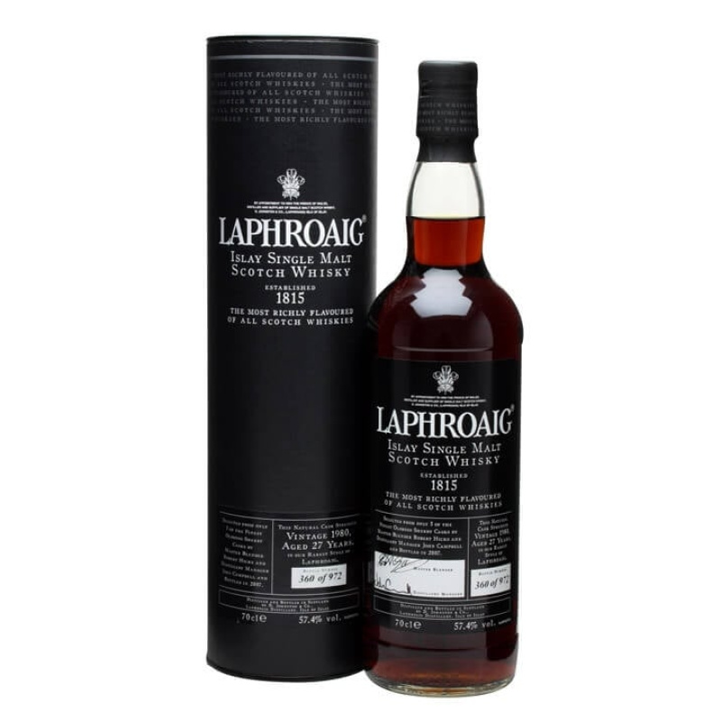 Laphroaig 1980 / 27 Year Old / Sherry Cask Islay Single Malt Scotch Whisky